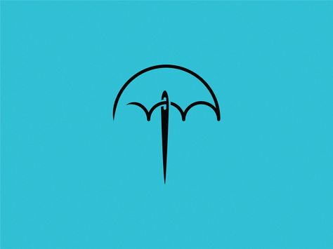 Umbrella by Yuri Kartashev #Design Popular #Dribbble #shots Umbrella Logo Design, Umbrella Logo, Umbrella Art, Umbrella Designs, Work Inspiration, Creative Professional, Global Community, Pilates, Umbrella