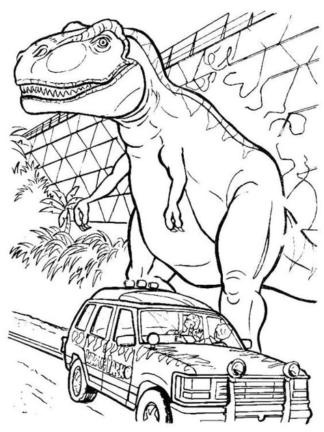 Jurassic Park Coloring Pages, Jurassic World Coloring Pages, Park Coloring Pages, Kids Colouring Printables, Dinosaur Coloring Sheets, Birth Colors, Boy Coloring, Jurassic World Dinosaurs, Unique Coloring Pages