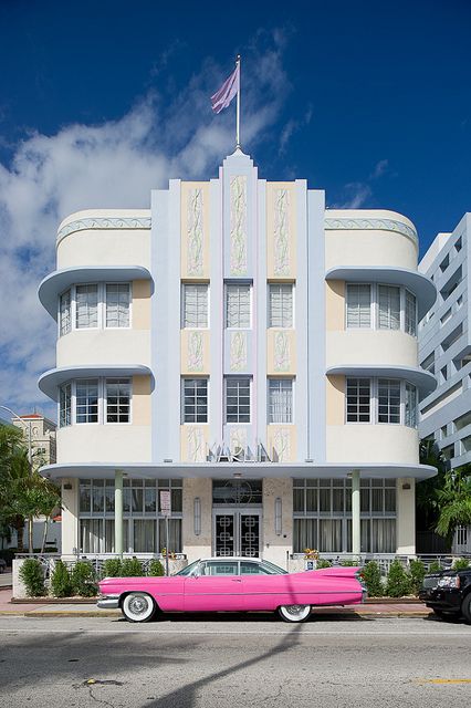 Hotel Marlin, Miami Beach, FL by Xavier de Jauréguiberry, via Flickr