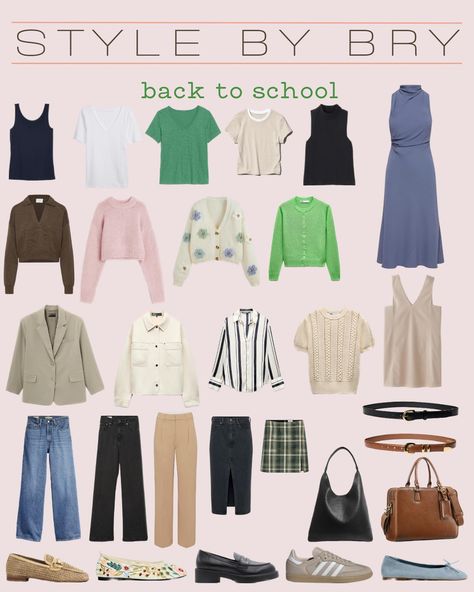 Whether you’re going back to school soon or just looking to refresh your wardrobe this upcoming season, style is back in session! Check out this capsule wardrobe and stay tuned for outfit ideas next! Comment below for links 🍎 #fallfashion #backtoschool #teacher #outfitinspo #teacherstyle #styleinspiration Teacher Capsule Wardrobe, Teacher Style, Going Back To School, Stay Tuned, Capsule Wardrobe, Back To School, Autumn Fashion, Outfit Ideas, Style Inspiration