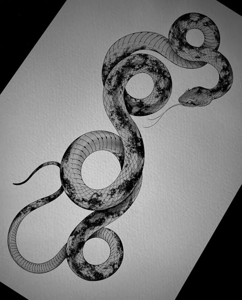 Out of Step Books & Gallery on Instagram: “Digging this rad #python #snake #tattoodesign that @khalblk created. Khal has lots of awesome #tattoos and #artwork to enjoy, so head on…” Snake Illustration, Filigree Tattoo, Serpent Tattoo, Snake Drawing, Snake Tattoo Design, Rabbit Tattoos, Python Snake, Snake Art, Tattoo Portfolio