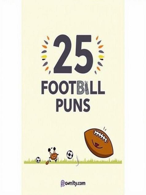 football puns Football Puns For Boyfriend, Football Puns, Lineman Love, Football Signs, Witty One Liners, Double Meaning, Football Quotes, Football Funny, Types Of Music