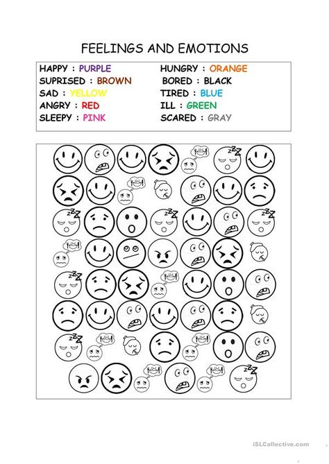 Emotions Worksheet, Emotion Psychology, Teaching Emotions, Emotions Preschool, Worksheet Kindergarten, Feelings Activities, Emotions Activities, Kindergarten Worksheets Free Printables, Worksheet For Kids