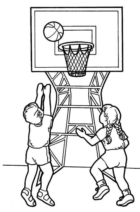 Kids Sports Coloring Pages Sport Coloring Pages, Basketball Coloring Pages, Tinkerbell Coloring Pages, Printable Sports, Sports Coloring Pages, Preschool Coloring Pages, Sports Camp, Printable Coloring Sheets, Easy Coloring