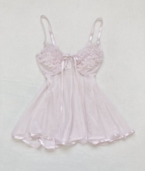 Coquette Lace Sleepwear For Night, Babydoll Lingerie Top Outfit, White Lace Coquette Sleepwear, Coquette Lace Sleepwear, Fitted Coquette Summer Sleepwear, Pink Coquette Sleepwear, Lingerie Coquette Style, Coquette Lingerie, Moodboard Pink