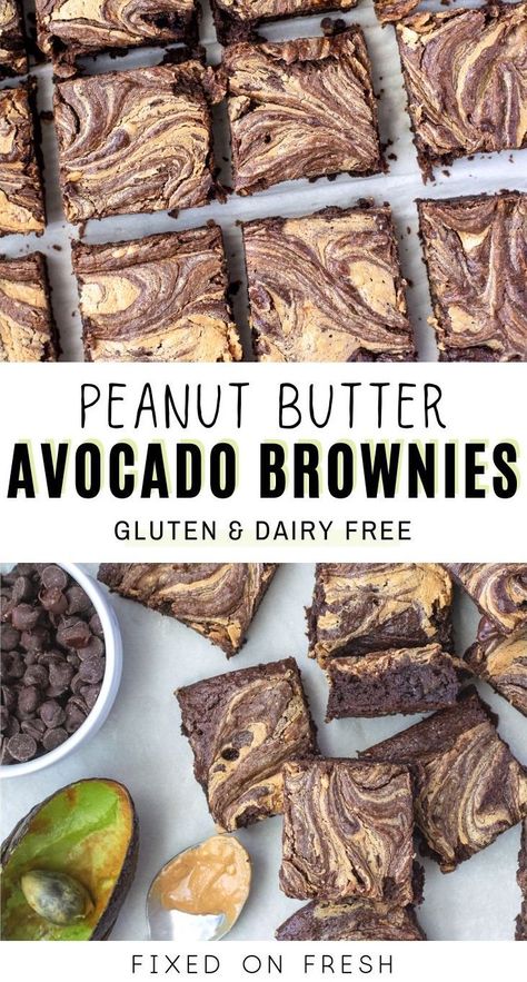 Gluten Free Avocado Recipes, Avocado Brownies Recipes, Avocado Brownies Healthy, Avocado Dessert Recipes, Avocado Desserts, Acdf Surgery, Avocado Recipes Dessert, Salad Smoothie, Reverse Prediabetes