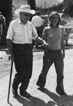 George Spahn  Owner of 'Spahn Ranch,' refuge of the infamous Manson Family. Spahn Ranch, Manson Jar, Famous Murders, Manson Family, Helter Skelter, Sharon Tate, Family Values, Family Album, Interesting History