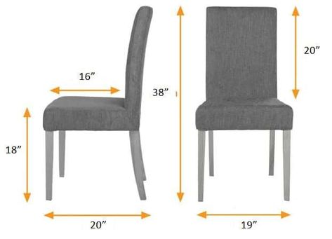 35 Standard Sizes For Different Types Of Furniture - Engineering Discoveries Sofa Construction, Wooden Kitchen Table, Furniture Dimensions, Standard Furniture, Dining Room Chair, Oak Dining Chairs, Luxury Dining Room, Dining Chair Design, Interior Stairs