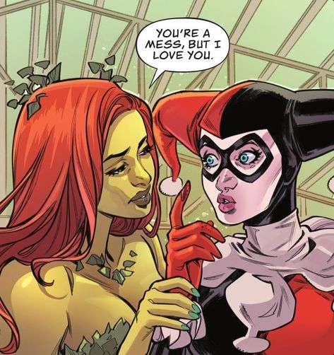 Ivy And Harley, Batman Urban Legends, Poison Ivy Dc Comics, Gotham Girls, Harley Quinn Comic, Dc Villains, Harley Quinn Art, Dc Comics Artwork, Urban Legends