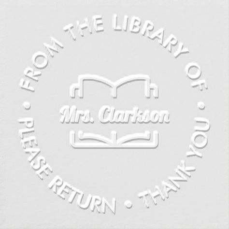 Library Book Please Return Stamp Custom Embosser Custom Embosser, Return Address Stamp, Address Stamp, Envelope Seals, Free Birthday Invitation Templates, Free Birthday Invitations, Return Address, Library Books, All Craft