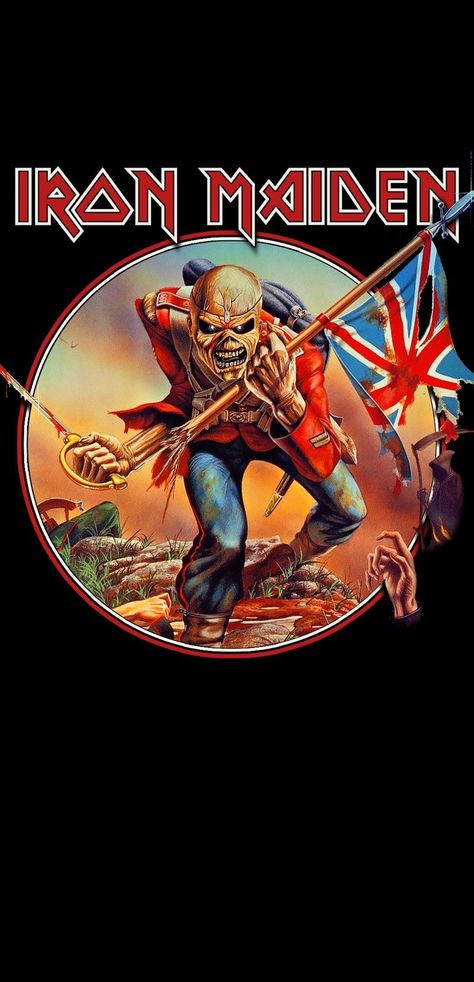 Motocykle Harley Davidson, Iron Maiden The Trooper, Iron Maiden Albums, Iron Maiden Posters, Arte Heavy Metal, Eddie Iron Maiden, Iron Maiden Band, Dave Murray, Steve Harris