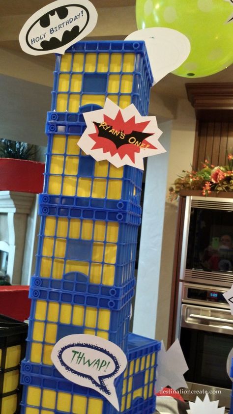 Hero Party Decorations, Super Hero Party Decorations, Vbs Superhero Theme, Hero Central Vbs, Superhero Camp, Superhero Vbs, Super Hero Day, Superhero Party Decorations, Super Hero Party