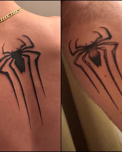 Been a bit behind on posting on this account recently, so no time like the present to start getting this caught up! A few weekends ago, at 43 years old, I got my first tattoo with my oldest, who was getting his first ink too and wanted us to get matching ones. He picked it out, and as a lifelong Spider-Man fan, I had zero issues with his choice! This tattoo is more than just ink. As he starts college this week, and turns 18 next month, this tattoo essentially marked the end of “his weekend... Spider Man Tattoo, Spiderman Tattoo, No Time Like The Present, The End Of An Era, Just Ink, End Of An Era, Spiderman Art, First Tattoo, Tattoo Idea