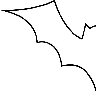 Bat Template – Halloween DIY | I Am Kristin Paper Bats Halloween Decorations, Bat Shape Template, Bat Cutout Template, Bat Template, Halloween Art Projects, Paper Bat, Halloween Bat Decorations, Resident Assistant, Cut It Out