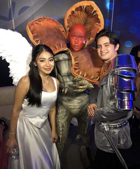 TYHalloweenBall JaDine With Tim Yap (ctto) Juliet Capulet Costume, Juliet Capulet, Divorced Parents, Halloween Party Outfits, Bear With Me, Trendy Halloween Costumes, Fun Photoshoot, Halloween Costume Outfits, Trendy Halloween