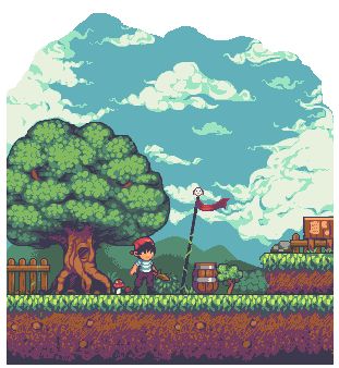 A pretty pirate scene. Pixel Side Scroller, 2d Side Scroller, 2d Side Scroller Game Art, Side Scrolling Game, Side Scroller Game Art, Pixel Art Side Scroller, Pirate Scene, Side Scroller, Piskel Art