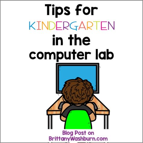 Kindergarten Computer Lessons, Kindergarten Computer Lab, Kindergarten Computer Lab Lessons, Computer Lab Teacher Ideas, Computer Lab Decoration Ideas, Kindergarten Technology Lessons, Computer Rules, Computer Lab Design, Computer Lab Rules