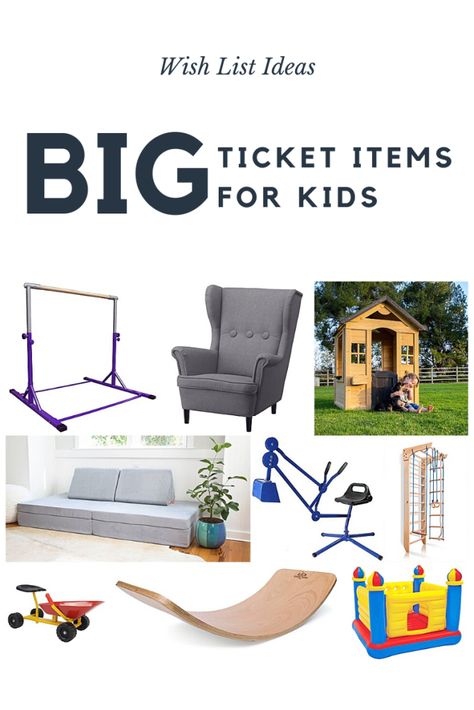 Large Gifts For Kids, Big Santa Gifts For Kids, Big Present Ideas, Big Christmas Gifts For Kids, Big Gift Ideas, Big Christmas Gift Ideas, Ticket Gift Ideas, Wish List Ideas, Big Christmas Gifts