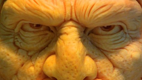 Pumpkin Design Ideas, Fall In Boston, Pumpkin Carving Inspo, Halloween Pumpkin Carvings, 3d Pumpkin Carving, Pumpkin Sculpting, Pumpkins Carving, Creepy Face, Crafts For Halloween