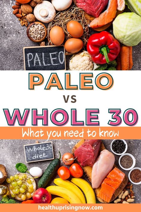 Foods you can eat on the paleo diet and whole 30 diet including fruits, vegetables, eggs, nuts, and fish Whole 30 Vs Paleo, Paleo Guidelines, Paleo Diet Rules, What Is Paleo Diet, Whole30 Diet, Whole 30 Diet, Clean Eating Breakfast, Paleo Lifestyle, Clean Eating Dinner