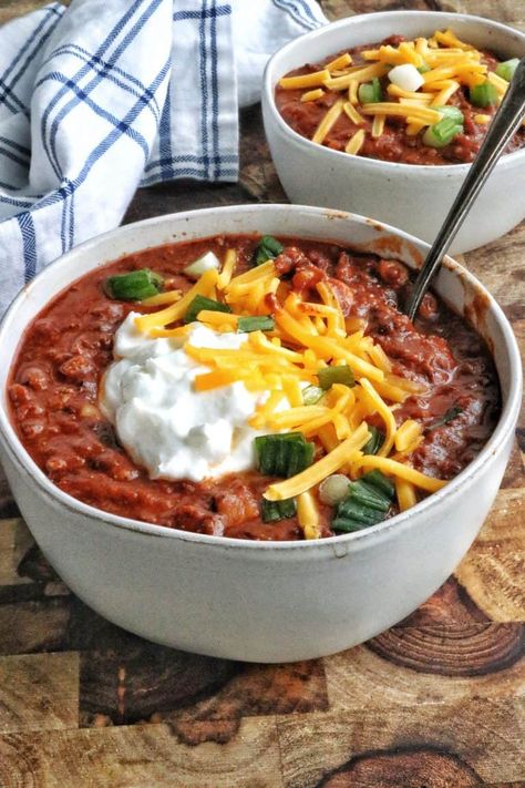 The Best Chili Recipe | Chili Recipe For A Crowd | Create Kids Club Chili Recipe Seasoning, Williams Chili Recipe, Beef Chili With Beans, Quick And Easy Meatloaf, Chili For A Crowd, Best Easy Chili Recipe, Amazing Chili, Easy Meatloaf Recipe, Chili With Beans