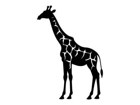 Giraffe Svg, Giraffe Silhouette, Art Cut, Silhouette Clip Art, Animal Silhouette, Wood Burning Art, Backdrop Design, Animal Pics, African Safari