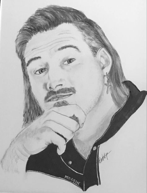 Morgan Wallen Drawing Ideas, Drawing Of Morgan Wallen, Morgan Wallen Drawing, Morgan Wallen Silhouette, Morgan Wallen Clipart, Morgan Wallen Dangerous, Morgan Wallen, Drawing Stuff, Sketches Easy