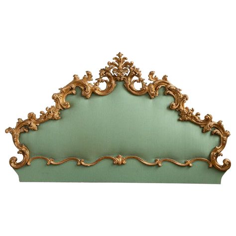 Large 19th Century Italian Giltwood Headboard In Rococo Style
US$5,411.05 : Height: 114 cm (44.89 in)Width: 198 cm (77.96 in)Depth: 10 cm (3.94 in) Art Bedroom Ideas, Royal Bedroom Design, Antique Headboard, Rococo Interior, French Headboard, Rococo Furniture, Wood Carving Furniture, Door Design Photos, Italy Home