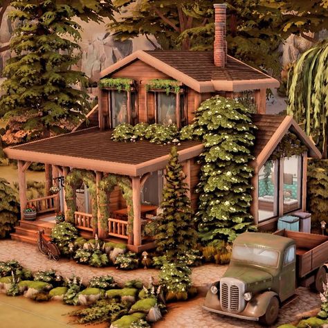 🌟🏡 Challenge completed! 🏡🌟 Dear Simmers, I'm super excited to share my entry for the #krisssu200 Challenge from the awesome @krystophyre with you! 🥰 This charming, old-fashioned house in Windenburg is perfect for one or two Sims looking for a cozy home. Building it was incredibly fun, and I hope you love the result as much as I do! 🏠✨ Download in my Gallery EA ID #Juliee86 #SimsLife #NewHome #UnleashCreativity #sims4 #DieSims4 #Simming #SimsLife #simstagram #simsbuild #SimmerCommunity #s... Cozy Sims 4 House, Cozy House Sims 4, Sims 4 Gallery House, Sims 4 Characters Ideas, Sims Build Inspiration, Sims 4 Outside Decor, Windenburg House Sims 4, Coraline Decor, Cottage Forest