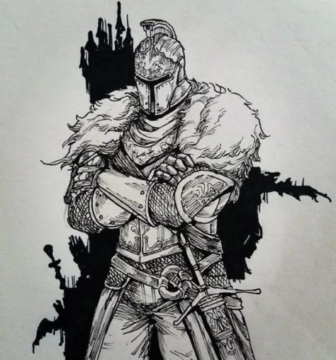 Some sketchbook souls knights Knight Crusader, Dark Souls Tattoo, Knight Drawing, Dark Souls Artwork, Medieval Drawings, Dark Souls 2, Armor Drawing, Warrior Drawing, Soul Tattoo