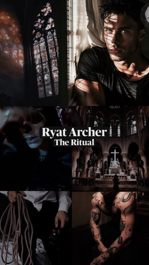 The Ritual - Shantel Tessier // dark college romance // spicy Ryat Archer, Shantel Tessier, Book Hangover, College Romance, Fantasy Romance Books, Dark Books, Good Romance Books, Character Inspiration Male, Night Book