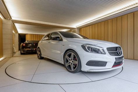 Car Turntable, Beautiful Garage, Bondi Beach, Garage House, Property Development, Project Photo, Beautiful Cars, Driveway, Turntable