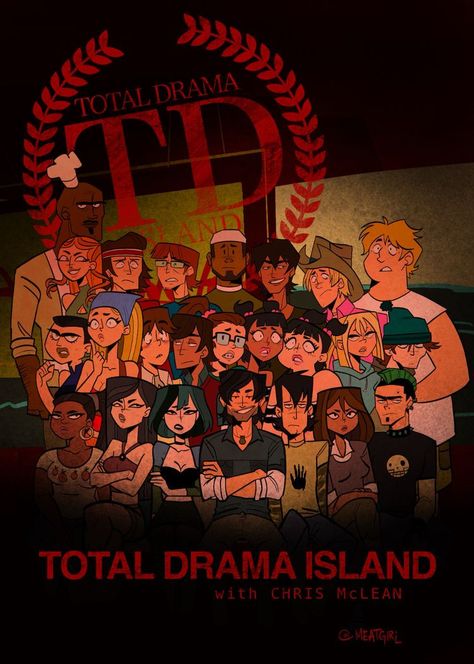 Drama Memes, Drama Total, Drama Island, Total Drama Island, Wow Art, Total Drama, Battle Royale, Art Inspiration Drawing, Cartoon Art Styles