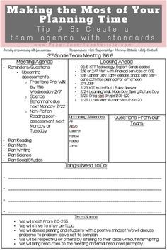 Sample Plc Meeting Agenda | Plcs | Pinterest for Plc Agenda Template Posted by Debora. The Plc Agenda Template is generally despatched at the very least two days prior to the assembly. It may be sent by means of on-line giving the onerou... Plc Meeting Ideas, Lead Teacher Ideas, Grade Level Team Leader, Teacher Team Leader, Literacy Coach, Professional Learning Communities, Meeting Agenda Template, Literacy Coaching, Co Teaching