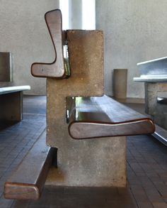 The Chapel at Ronchamp — The Wood House Ronchamp Le Corbusier, Corbusier Furniture, Corbusier Architecture, Le Corbusier Architecture, Carlo Scarpa, Furniture Details, Brutalism, Architectural Details, Architecture Interiors