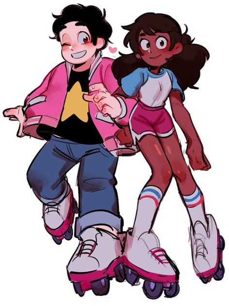 Connie Steven Universe, Steven Uni, Steven Universe Drawing, Steven Universe Funny, Steven Universe Characters, Steven Universe Gem, Steven Universe Fanart, Universe Art, Space Rock