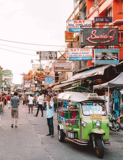 things to do bangkok khao san road street Bangkok Outfit, Thailand Restaurant, Thailand History, Khao San Road, 2023 Mood, Visit Maldives, Bangkok City, Tanzania Africa, Best Honeymoon Destinations