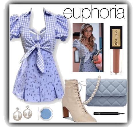 Online personal styling destination. Discover outfit ideas or virtually create your own using our outfit maker. Baby Blue Eyeshadow, Euphoria Cassie, Lilly Pulitzer Outfits, Pearl And Diamond Earrings, Blue Eyeshadow, Pinterest Photos, Outfit Maker, Outfit Shoplook, Square Bag