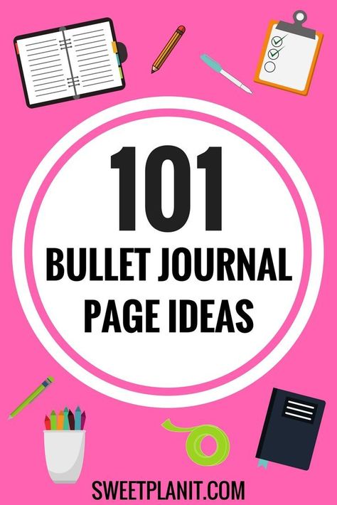 101 Bullet Journal Page Ideas | The Ultimate List of page to create to organize every aspect of your life. Cute Doodle Ideas, Bullet Journal Page Ideas, Journal Page Ideas, How To Bullet Journal, Bullet Journal Page, To Do List Printable, Bullet Journal How To Start A, Bullet Journal Hacks, Bullet Planner