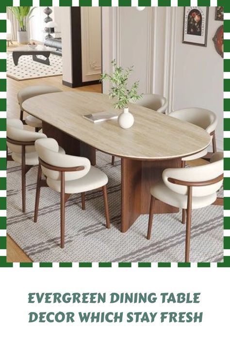 [PaidLink] High-Grade Dining Experience: This Rock Slab Dining Table Creates An Upscale Dining Atmosphere For You To Enjoy Delightful Meal Times. Table Top Color: Beige, Size: 31.5' W X 63' L | Hokku Designs Mindie Oval 31.5' W Dining Table 29.5 H X 63.0 W X 31.5 D In Brownwood In Beige | 31.5' W X 63' L | Wayfair #rounddiningtabledecor Japandi Dining Table, Round Dining Table Decor, Japandi Dining, Dining Table With Storage, Meal Times, Interior Design Presentation, Kitchen Dining Tables, Dining Table Design, Dining Table Decor