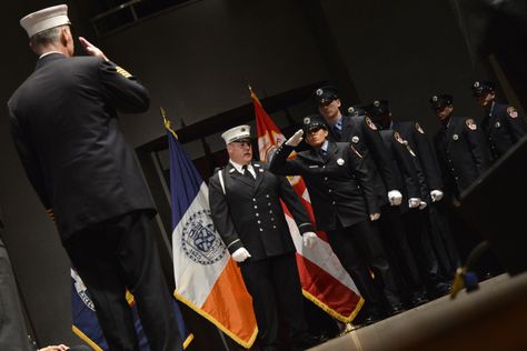 Is this due to sexism too? Despite failing a required FDNY running test five times, Wendy Tapia was allowed to graduate from the Fire Academy and become a firefighter. Firefighter Female, Fire Academy, Becoming A Firefighter, Female Firefighter, The Fire, Firefighter, Academic Dress, Vision Board, Running