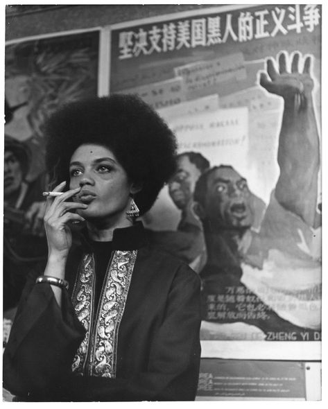 Sister(s) in the Struggle: Angela Davis and Kathleen Cleaver | Ryerson Image Centre Kathleen Cleaver, Black Panthers Movement, Month Design, Black Panther Party, By Any Means Necessary, Vintage Black Glamour, Black Photography, Black Pride, Black Power