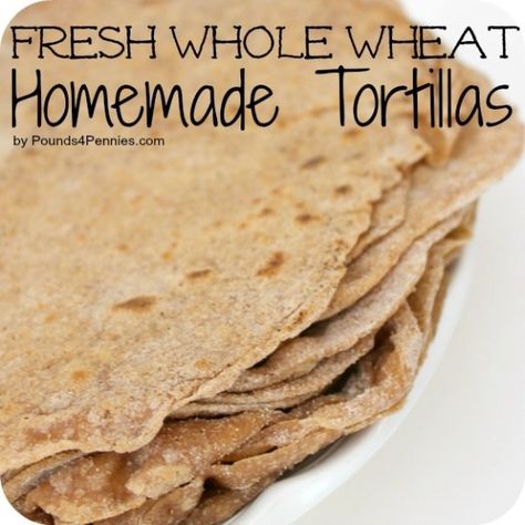 Spelt Flour Recipes, Homemade Tortilla Recipe, Spelt Recipes, Tortillas Recipe, Wheat Tortillas, Alkaline Diet Recipes, Homemade Flour Tortillas, High Fibre, Whole Wheat Tortillas