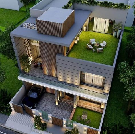 40 Top Beautiful Exterior House Designs ideas - Engineering Discoveries House Projects Architecture, Pelan Rumah, Eksterior Modern, Two Story House, Modern Small House Design, Small House Design Exterior, Best Modern House Design, House Design Exterior, House Design Pictures