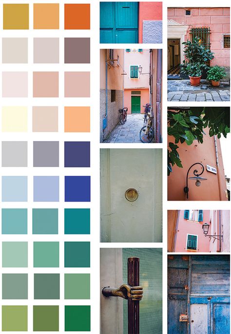 Europe Color Palette, Visiting Europe, Boho Colors, Art Passion, House Colours, Justina Blakeney, Palette Art, France Colors, Colour Combos