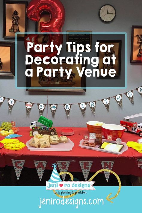 Decorating at a party venue, here are some tips! Find out how to decorate at the bounce place or ninja gym for your kid's next party! Jump Party Decorations, Garage Birthday Party Ideas Kids, Trampoline Party Decorations, Trampoline Birthday Party Ideas, Indoor Playground Birthday Party, Indoor Playground Party, Trampoline Park Party, Trampoline Birthday Party, Playground Party