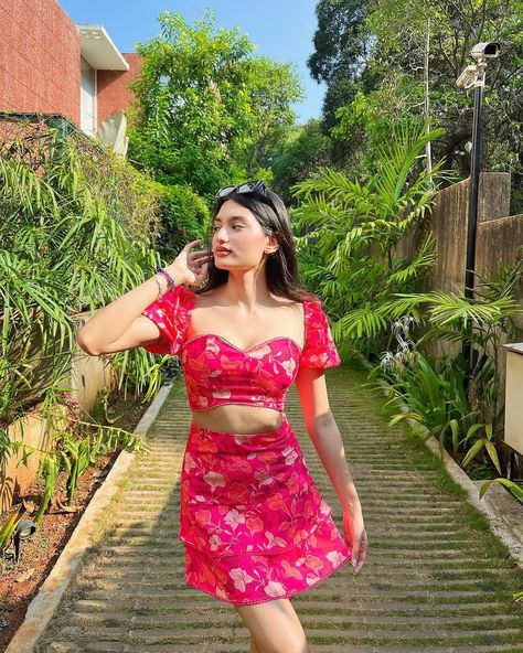 Sun-kissed in this cute co-ord 🌞🌴 Stunner @medha962 in Alamode’s Xyla Coord 🩷 Posted @withregram • @medha962 Sun-kissed in this cute co-ord 🌞🌴 Outfit from @a.la.modebyakanksha summer outfit, summer ootd, summer looks, coord sets, floral coords, trending coords, vacay outfit , outfits for goa, fashion blogger , ootd, grwm Cute Co Ord Sets, Outfits For Goa, Summer Co Ord Sets, Vietnam Fits, Goa Fashion, Goa Outfits, Summer Co Ords, Co Ords Outfits, Coord Sets