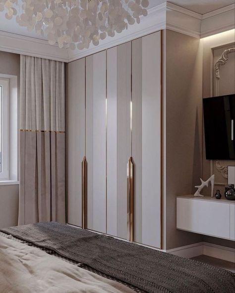 Wardrobe Laminate Design, Beautiful Bed Designs, Vstupná Hala, Wardrobe Design Modern, Bedroom Wardrobe Design, Closet Design Layout, Modern Cupboard Design, Wardrobe Door Designs, Luxury Closets Design