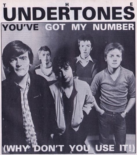 The Undertones The Undertones Band, Blue Soul, 70s Punk, Fashion College, The Undertones, Record Covers, Irish Music, Rock And Roll Bands, Punk Music