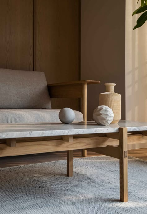 Home tour | A pair of minimalist apartments in Tokyo | These Four Walls Keiji Ashizawa, Terrace Apartments, Bedroom Minimalist, Japanese Furniture, Japanese Interior Design, Apartment Terrace, Minimalist Apartment, Dekorasi Kamar Tidur, Norm Architects